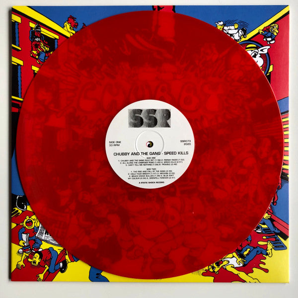 Chubby & The Gang : Speed Kills (LP, Album, Ltd, RP, Red)