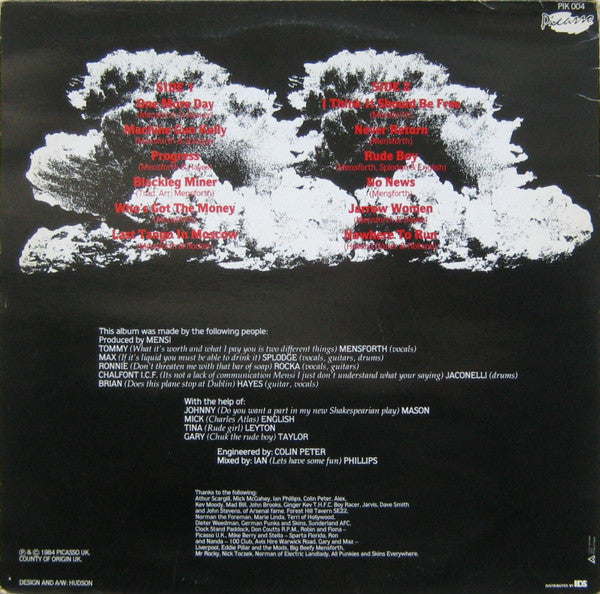 Angelic Upstarts : Last Tango In Moscow (LP, Album, IDS)