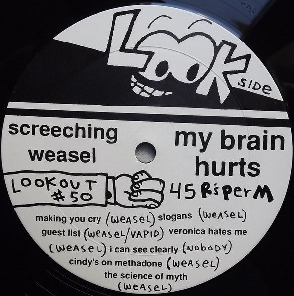 Screeching Weasel : My Brain Hurts (LP, Album)