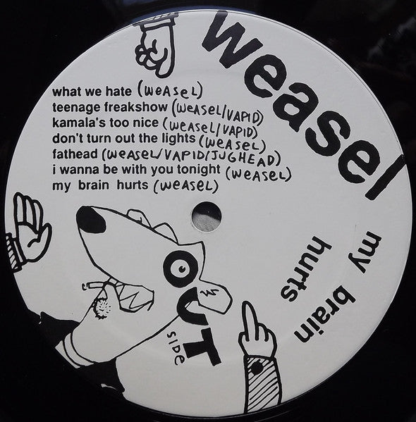 Screeching Weasel : My Brain Hurts (LP, Album)