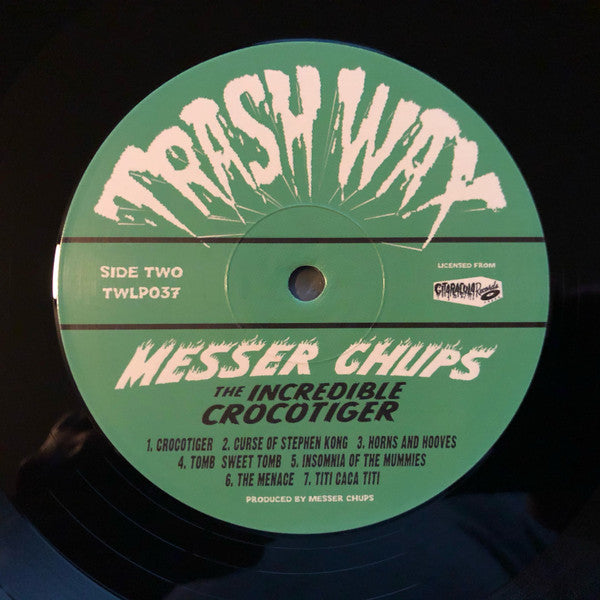 Messer Chups : The Incredible Crocotiger (LP, Ltd, RE)