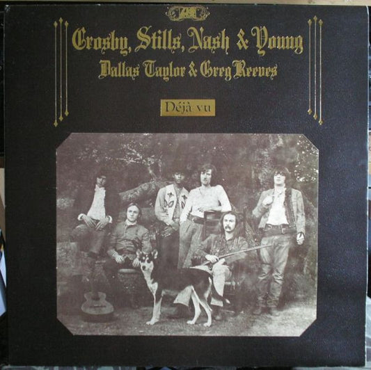 Crosby, Stills, Nash & Young / Dallas Taylor & Greg Reeves : Déjà Vu (LP, Album, Fau)