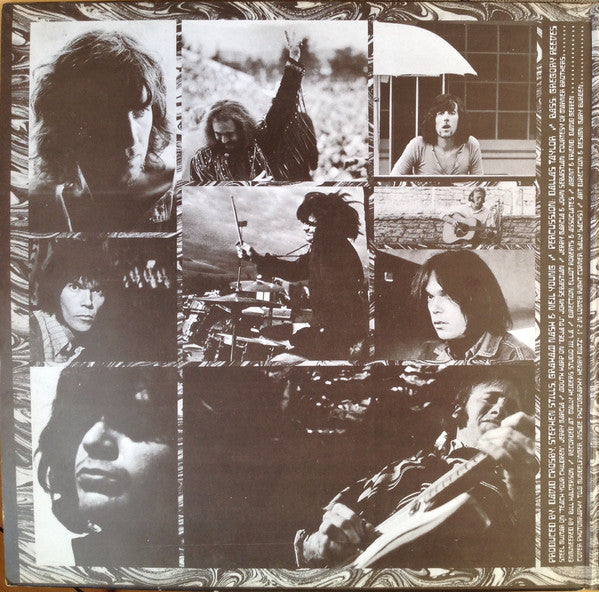Crosby, Stills, Nash & Young / Dallas Taylor & Greg Reeves : Déjà Vu (LP, Album, Fau)