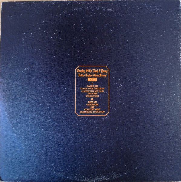 Crosby, Stills, Nash & Young / Dallas Taylor & Greg Reeves : Déjà Vu (LP, Album, Fau)