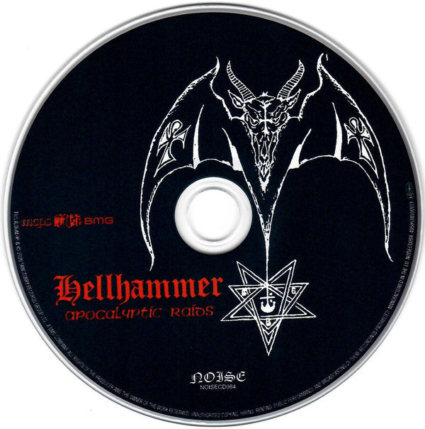 Hellhammer (2) : Apocalyptic Raids (CD, EP, RE, RM, Med)