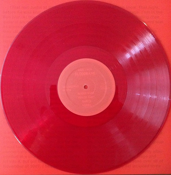 Bon Iver : Blood Bank (12", EP, Ltd, RE, Red)