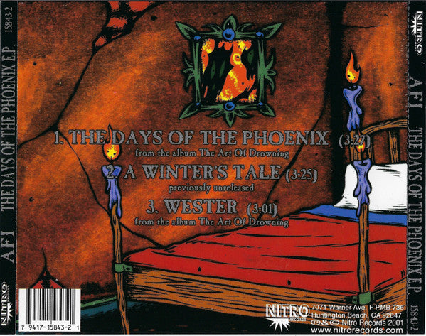 AFI : The Days Of The Phoenix E.P. (CD, EP)