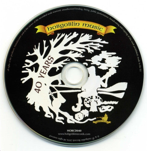 Various : Hobgoblin Music - 40 Years (CD, Comp)