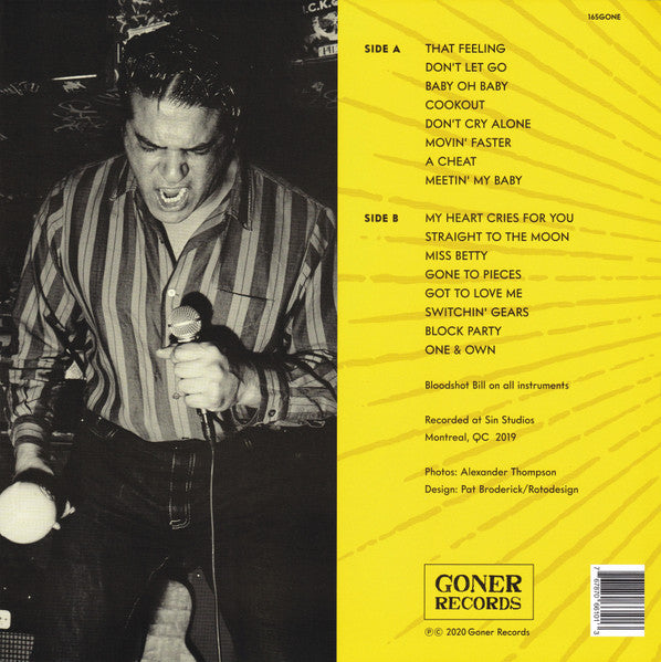Bloodshot Bill : Get Loose Or Get Lost (LP, Album, Ltd, Blu)