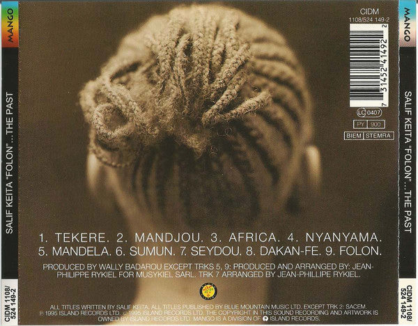 Salif Keita : "Folon"...The Past (CD, Album, PMD)