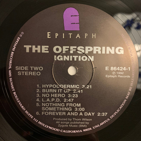 The Offspring : Ignition (LP, Album, RP)