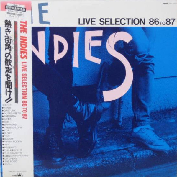 Various : The Indies Live Selection 86 To 87 (2xLP, Comp, Ltd)