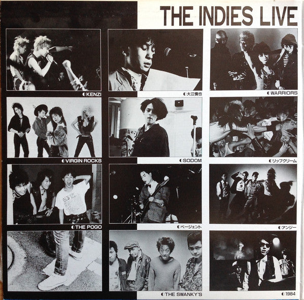 Various : The Indies Live Selection 86 To 87 (2xLP, Comp, Ltd)