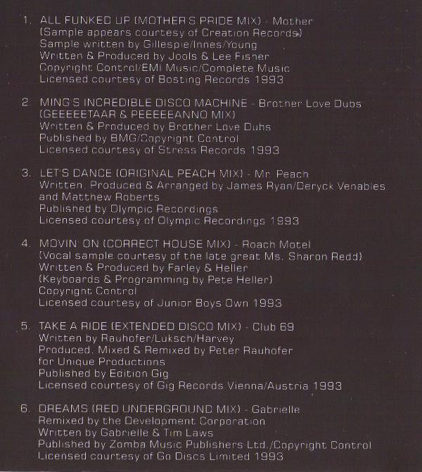 Tony Humphries : Ministry Of Sound (The Sessions Volume One) (CD, Comp, Mixed)