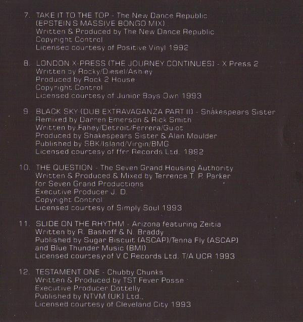 Tony Humphries : Ministry Of Sound (The Sessions Volume One) (CD, Comp, Mixed)