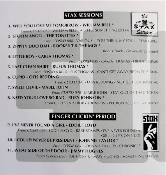 Various : Stax-O'-Soul (CD, Smplr)