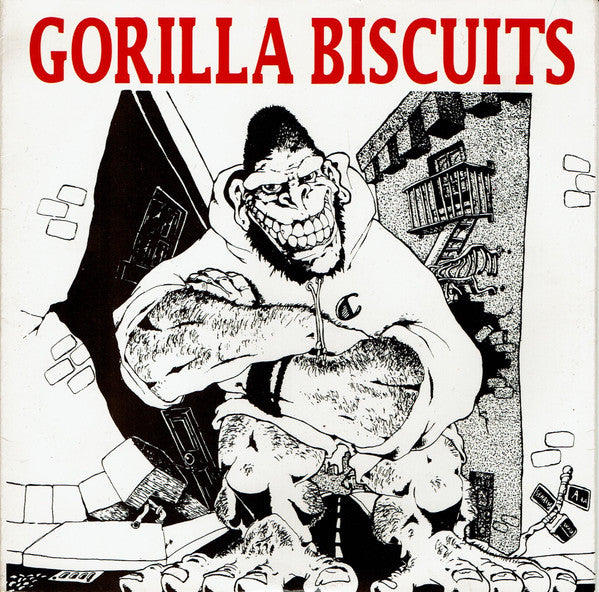 Gorilla Biscuits : Gorilla Biscuits (7", RP)