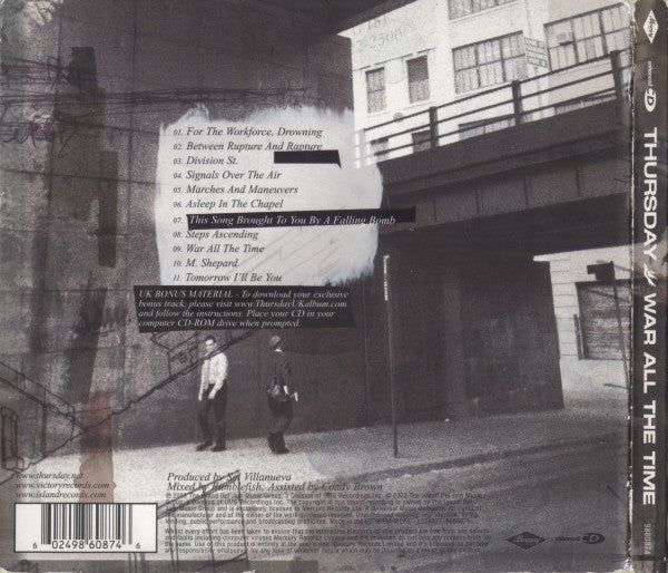 Thursday : War All The Time (CD, Album, Enh)