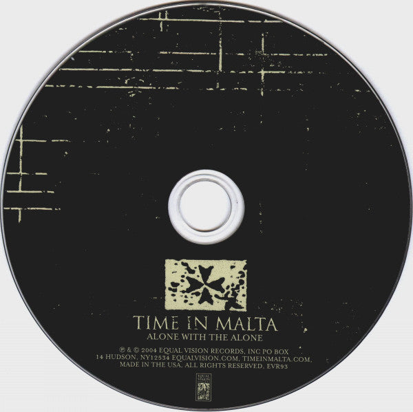 Time In Malta : Alone With The Alone (CD, Album)