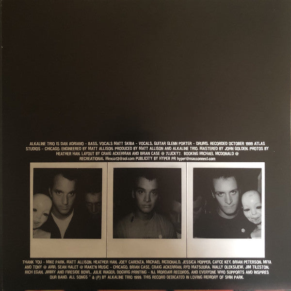 Alkaline Trio : Maybe I'll Catch Fire (LP, Album)