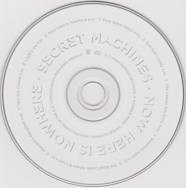 Secret Machines : Now Here Is Nowhere (CD, Album)