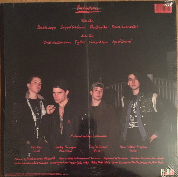 Cro-Mags : Best Wishes (LP, Album, (SP)