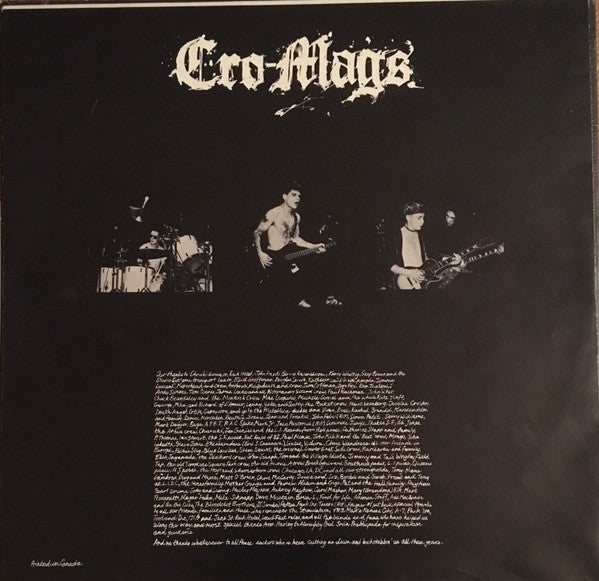 Cro-Mags : Best Wishes (LP, Album, (SP)