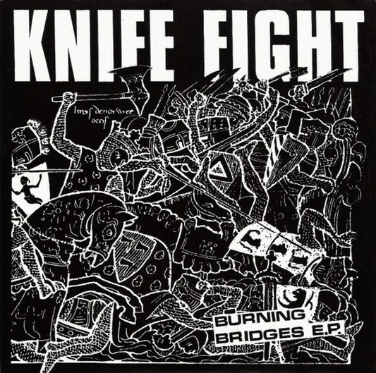 Knife Fight (2) : Burning Bridges E.P. (7", EP)