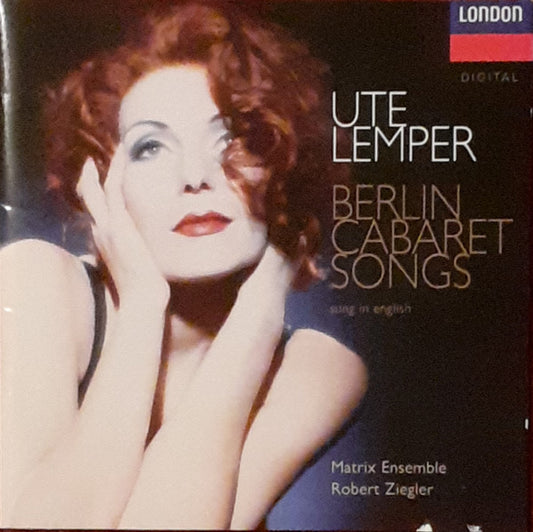 Ute Lemper : Berlin Cabaret Songs (Sung In English) (CD, Album)