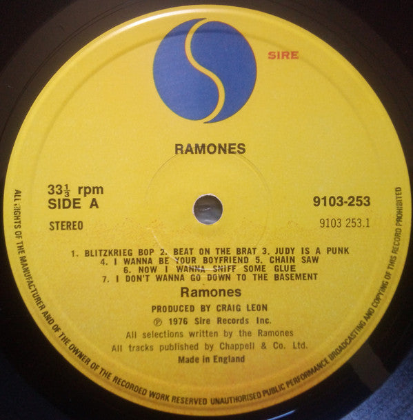 Ramones : Ramones (LP, Album)
