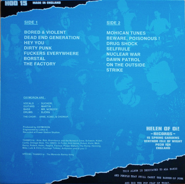 Oxymoron : Fuck The Nineties... Here's Our Noize (LP, Album)
