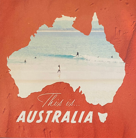 Various : This Is... Australia (7", Comp, Red)