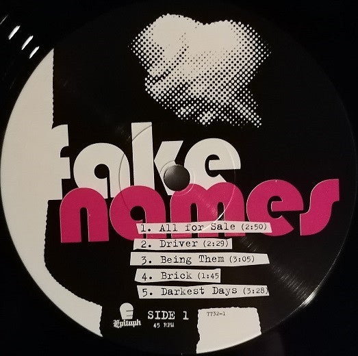 Fake Names : Fake Names (LP, Album)