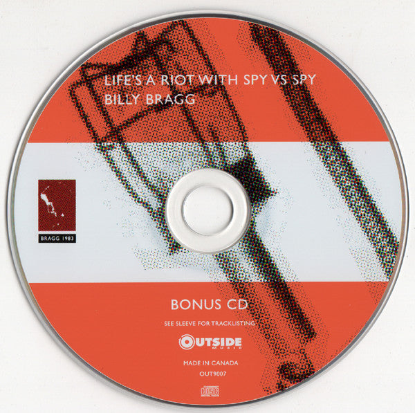 Billy Bragg : Life's A Riot With Spy Vs Spy (2xCD, Album, RE, S/Edition)