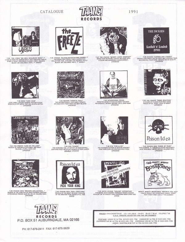 The Freeze : Misery Loves Company (LP, Album)