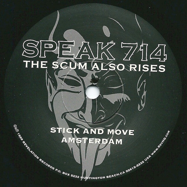 Speak Seven One Four* : The Scum Also Rises (7", EP)