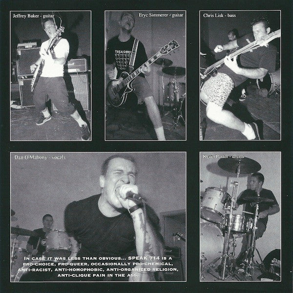 Speak Seven One Four* : The Scum Also Rises (7", EP)
