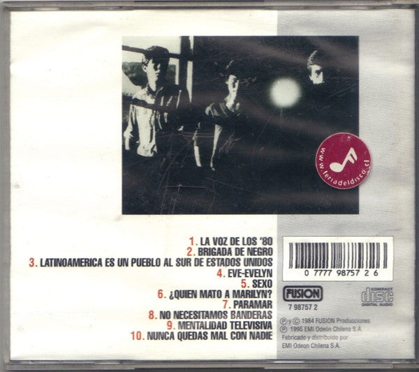 Los Prisioneros : La Voz De Los '80 (CD, Album, RE, RM)