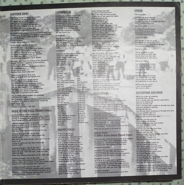 Poison Girls : Chappaquiddick Bridge (LP, Album)