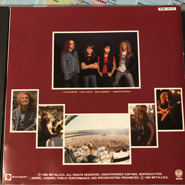 Metallica : Master Of Puppets (CD, Album, RE)