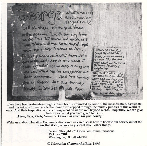 Second Thought (3) : Lily's Stroke (7")