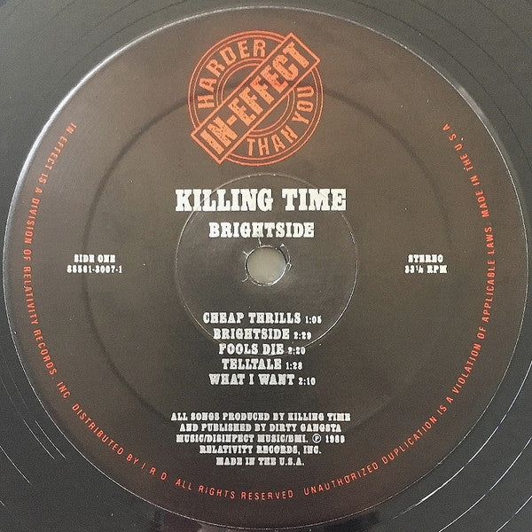 Killing Time : Brightside (LP, Album)