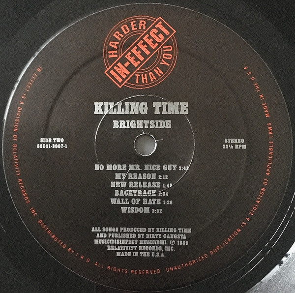 Killing Time : Brightside (LP, Album)