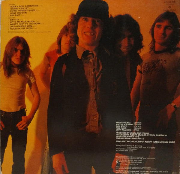 AC/DC : Powerage (LP, Album, RP)