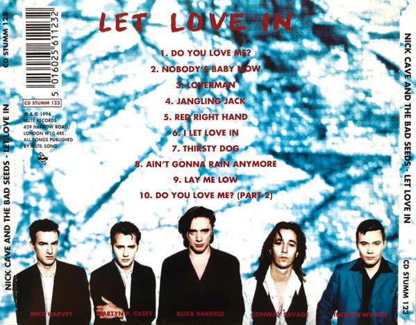 Nick Cave & The Bad Seeds : Let Love In (CD, Album, RE, RP)