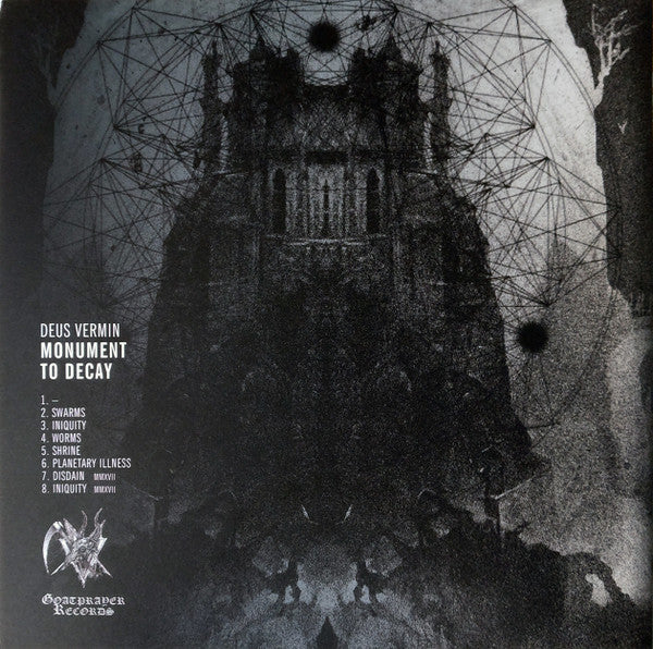Deus Vermin : Monument To Decay (LP, Ltd, Num, Die)
