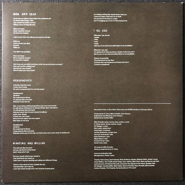 Owen (4) : The Avalanche (LP, Album, Ltd, Cre)