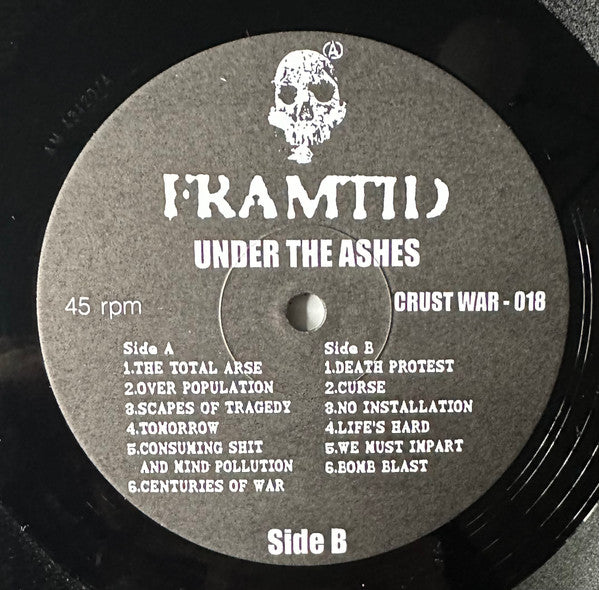 Framtid : Under The Ashes (12", EP)