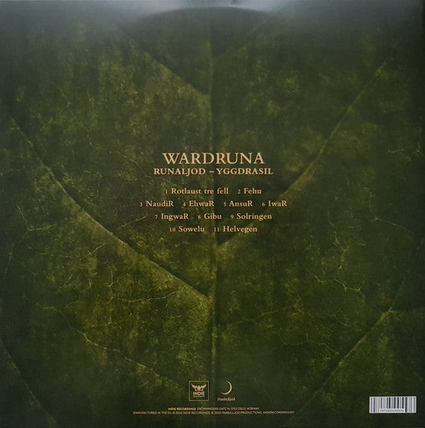 Wardruna : Runaljod - Yggdrasil (2xLP, Album, RE, Mar)