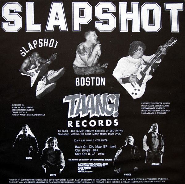 Slapshot : Step On It (LP, Album)